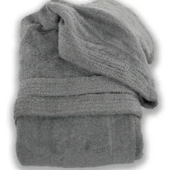 Bissolo Casa Tessile Bagno Accappatoi|Accappatoi<LINEA SOLID - ACCAPPATOIO GRIGIO TG.XXL: vendita online LINEA SOLID - ACCAPPATOIO GRIGIO TG.XXL in offerta