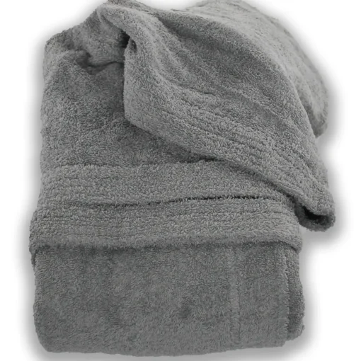 Bissolo Casa Tessile Bagno Accappatoi|Accappatoi<LINEA SOLID - ACCAPPATOIO GRIGIO TG.XXL: vendita online LINEA SOLID - ACCAPPATOIO GRIGIO TG.XXL in offerta