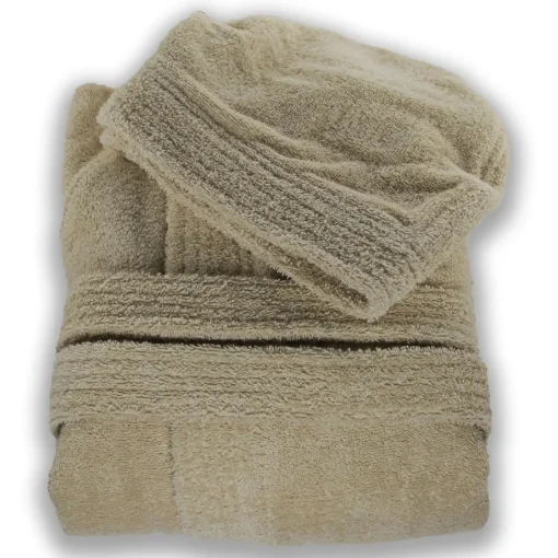 Bissolo Casa Tessile Bagno Accappatoi|Accappatoi<LINEA SOLID - ACCAPPATOIO PANNA TG.XL: vendita online LINEA SOLID - ACCAPPATOIO PANNA TG.XL in offerta