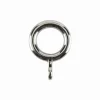 Bissolo Casa Accessori E Pali Tende Finali Per Pali<LINEA SOLUTIONS 12MM - SET 10 ANELLI PER TENDA IN PLASTICA COLORE CROMATO : vendita online LINEA SOLUTIONS 12MM - SET 10 ANELLI PER TENDA IN PLASTICA COLORE CROMATO in offerta
