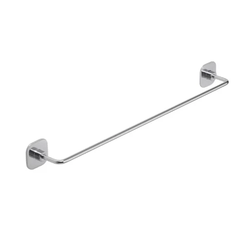 Bissolo Casa Porta Asciugamani<LINEA TEIDE - PORTA ASCIUGAMANO CROMATO IN ACCIAIO INOX 45X6,7X5,3CM