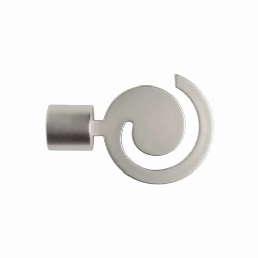 Bissolo Casa Accessori E Pali Tende Finali Per Pali<LINEA TENDENCIAS - FINALE PER TENDA MOD. CONCHIGLIA COLORE CROMO SATINATO : vendita online LINEA TENDENCIAS - FINALE PER TENDA MOD. CONCHIGLIA COLORE CROMO SATINATO in offerta