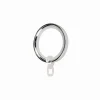Bissolo Casa Accessori E Pali Tende Finali Per Pali<LINEA TENDENCIAS - SET 10 ANELLI PER TENDA IN METALLO CROMATO : vendita online LINEA TENDENCIAS - SET 10 ANELLI PER TENDA IN METALLO CROMATO in offerta