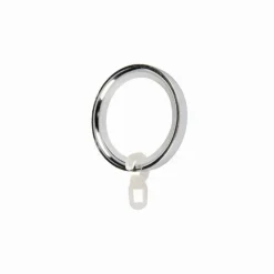 Bissolo Casa Accessori E Pali Tende Finali Per Pali<LINEA TENDENCIAS - SET 10 ANELLI PER TENDA IN METALLO CROMATO : vendita online LINEA TENDENCIAS - SET 10 ANELLI PER TENDA IN METALLO CROMATO in offerta