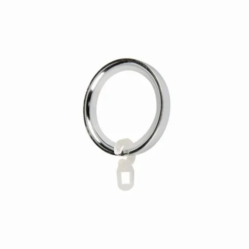 Bissolo Casa Accessori E Pali Tende Finali Per Pali<LINEA TENDENCIAS - SET 10 ANELLI PER TENDA IN METALLO CROMATO : vendita online LINEA TENDENCIAS - SET 10 ANELLI PER TENDA IN METALLO CROMATO in offerta