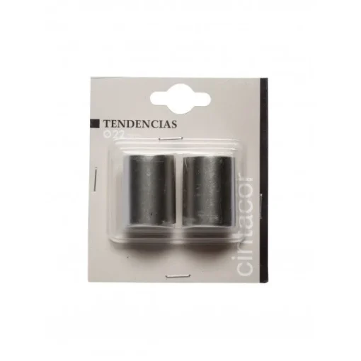 Bissolo Casa Accessori E Pali Tende Finali Per Pali<LINEA TENDENCIAS - SET 2 FINALI PER TENDA MOD. CILINDRO CORTO COLORE CROMO SATINATO : vendita online LINEA TENDENCIAS - SET 2 FINALI PER TENDA MOD. CILINDRO CORTO COLORE CROMO SATINATO in offerta
