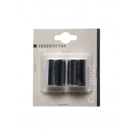 Bissolo Casa Accessori E Pali Tende Finali Per Pali<LINEA TENDENCIAS - SET 2 FINALI PER TENDA MOD. CILINDRO CORTO COLORE CROMATO: vendita online LINEA TENDENCIAS - SET 2 FINALI PER TENDA MOD. CILINDRO CORTO COLORE CROMATO in offerta