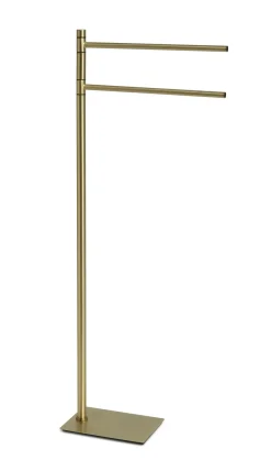 Bissolo Casa Piantane Bagno<LINEA TRILLY - PIANTANA PORTA ASCIUGAMANO ORO