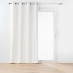 Bissolo Casa Tende Tende Confezionate<LINEA TWILY - TENDA CON OCCHIELLI IN COTONE/POLIESTERE 135X260CM BIANCO: vendita online LINEA TWILY - TENDA CON OCCHIELLI IN COTONE/POLIESTERE 135X260CM BIANCO in offerta