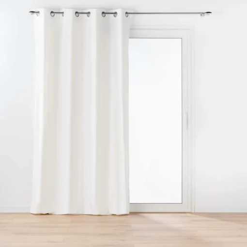Bissolo Casa Tende Tende Confezionate<LINEA TWILY - TENDA CON OCCHIELLI IN COTONE/POLIESTERE 135X260CM BIANCO: vendita online LINEA TWILY - TENDA CON OCCHIELLI IN COTONE/POLIESTERE 135X260CM BIANCO in offerta