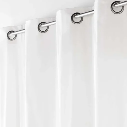 Bissolo Casa Tende Tende Confezionate<LINEA TWILY - TENDA CON OCCHIELLI IN COTONE/POLIESTERE 135X260CM BIANCO: vendita online LINEA TWILY - TENDA CON OCCHIELLI IN COTONE/POLIESTERE 135X260CM BIANCO in offerta