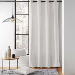 Bissolo Casa Tende Tende Confezionate<LINEA TWILY - TENDA CON OCCHIELLI IN COTONE/POLIESTERE 135X260CM BIANCO: vendita online LINEA TWILY - TENDA CON OCCHIELLI IN COTONE/POLIESTERE 135X260CM BIANCO in offerta
