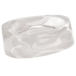 Bissolo Casa Porta Saponi E Dosatori<LINEA TWIST - PORTA SAPONE BIANCO