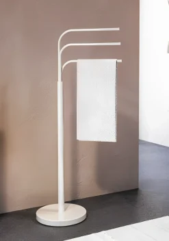 Bissolo Casa Piantane Bagno<LINEA WINNY - PIANTANA PORTA ASCIUGAMANI BIANCO