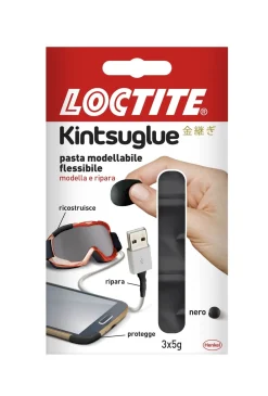 Bissolo Casa Siliconi, Colle E Schiume<LOCTITE PASTA MODELLABILE FLESSIBILE 3 MONODOSI DA 5gr: vendita online LOCTITE PASTA MODELLABILE FLESSIBILE 3 MONODOSI DA 5gr in offerta