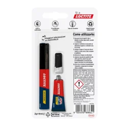 Bissolo Casa Siliconi, Colle E Schiume<LOCTITE SUPER ATTAK PLASTICA 2gr+4ml: vendita online LOCTITE SUPER ATTAK PLASTICA 2gr+4ml in offerta