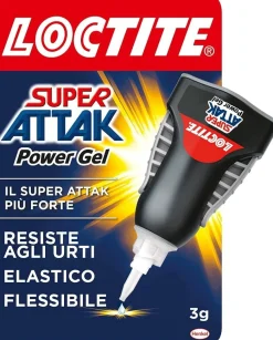 Bissolo Casa Siliconi, Colle E Schiume<LOCTITE SUPER ATTAK POWER GEL CONTROL 3gr: vendita online LOCTITE SUPER ATTAK POWER GEL CONTROL 3gr in offerta