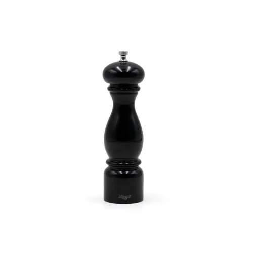 Bissolo Casa Accessori Vari Oliere, Acetiere, Saliere E Pepiere<MACINA PEPE FIRENZE IN FAGGIO LACCATO NERO H. 22CM