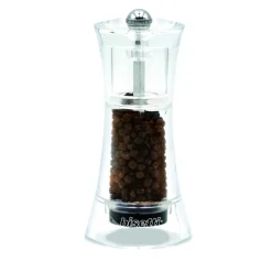 Bissolo Casa Accessori Vari Oliere, Acetiere, Saliere E Pepiere<MACINA PEPE VERONA IN ACRILICO TRASPARENTE H. 13CM