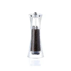 Bissolo Casa Accessori Vari Oliere, Acetiere, Saliere E Pepiere<MACINA PEPE VERONA IN ACRILICO TRASPARENTE H. 17.5CM