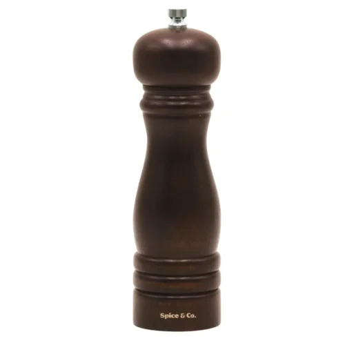Bissolo Casa Accessori Vari Oliere, Acetiere, Saliere E Pepiere<MACINA PEPE/SALE UNIVERSALE IN LEGNO NOCE H. 21.5CM