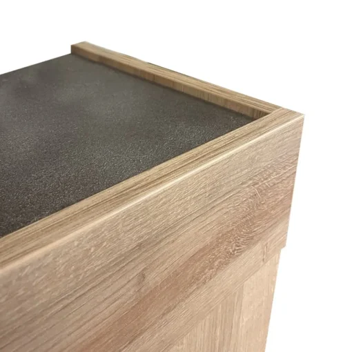 Bissolo Casa Mobili Da Ingresso|Credenze E Vetrine<MADIA 3 ANTE NERO PORTLAND E RIVIERA OAK: vendita online MADIA 3 ANTE NERO PORTLAND E RIVIERA OAK in offerta