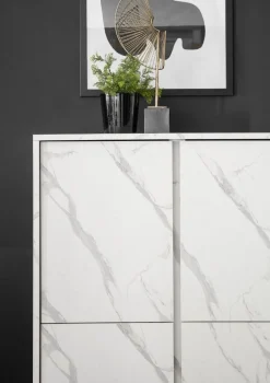 Bissolo Casa Credenze E Vetrine<MADIA CARRARA EFFETTO MARMO BIANCO: vendita online MADIA CARRARA EFFETTO MARMO BIANCO in offerta