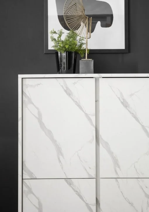 Bissolo Casa Credenze E Vetrine<MADIA CARRARA EFFETTO MARMO BIANCO: vendita online MADIA CARRARA EFFETTO MARMO BIANCO in offerta