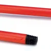 Bissolo Casa Scope<MANICO IN METALLO PLASTIFICATO ROSSO 1,30MT : vendita online MANICO IN METALLO PLASTIFICATO ROSSO 1,30MT in offerta
