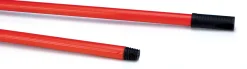 Bissolo Casa Scope<MANICO IN METALLO PLASTIFICATO ROSSO 1,30MT : vendita online MANICO IN METALLO PLASTIFICATO ROSSO 1,30MT in offerta