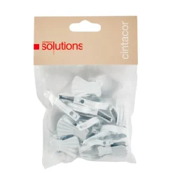 Bissolo Casa Accessori E Pali Tende Finali Per Pali<MANO - SET 10 PINZE BIANCHE: vendita online MANO - SET 10 PINZE BIANCHE in offerta