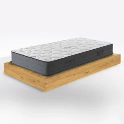 Bissolo Casa Materassi Singoli<MATERASSO LUX MEMORY SINGOLO 90X190CM IN MEMORY FOAM ED ELIOCELL