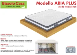 Bissolo Casa Materassi Matrimoniali<Materasso Matrimoniale a Molle: Materasso con Fibra Anallergica