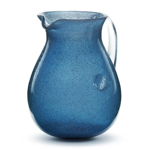 Bissolo Casa Bicchieri Caraffe E Decanter<MEMENTO - CARAFFA PITCHER IN VETRO DEEP BLUE 160CL