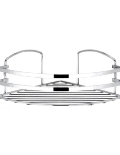 Bissolo Casa Mensole<MENSOLA ANGOLARE PER DOCCIA CM 24X32 H.11,5 CROMO