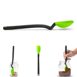 Bissolo Casa Accessori Vari Utensili Da Cucina<MINI SUPOON - CUCCHIAIO/RASCHIETTO VERDE 20.2CM