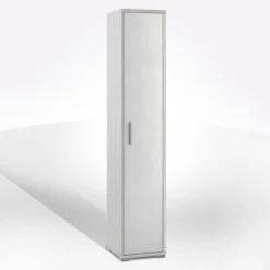 Bissolo Casa Armadietti|Armadietti<MOBILE 1 ANTA MOD. DOUBLE CM 38X41 H. 199 OSSIDO BIANCO : vendita online MOBILE 1 ANTA MOD. DOUBLE CM 38X41 H. 199 OSSIDO BIANCO in offerta