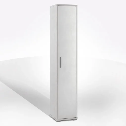 Bissolo Casa Armadietti|Armadietti<MOBILE 1 ANTA MOD. DOUBLE CM 38X41 H. 199 OSSIDO BIANCO : vendita online MOBILE 1 ANTA MOD. DOUBLE CM 38X41 H. 199 OSSIDO BIANCO in offerta