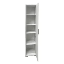 Bissolo Casa Armadietti|Armadietti<MOBILE 1 ANTA MOD. DOUBLE CM 38X41 H. 199 OSSIDO BIANCO : vendita online MOBILE 1 ANTA MOD. DOUBLE CM 38X41 H. 199 OSSIDO BIANCO in offerta