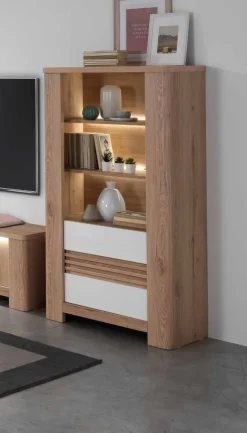 Bissolo Casa Credenze E Vetrine<MOBILE 1 ANTA MOD. PALAZZO ROVERE WELLINGTON E BIANCO LUCIDO: vendita online MOBILE 1 ANTA MOD. PALAZZO ROVERE WELLINGTON E BIANCO LUCIDO in offerta