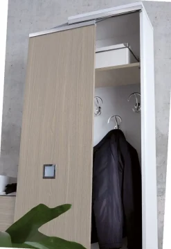 Bissolo Casa Mobili Da Ingresso<Mobile da ingresso bianco e olmo