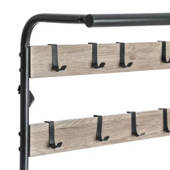 Bissolo Casa Mobili Da Ingresso<MOBILE DA INGRESSO JANO IN ACCIAIO NERO E MDF: vendita online MOBILE DA INGRESSO JANO IN ACCIAIO NERO E MDF in offerta