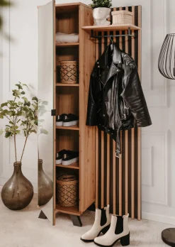 Bissolo Casa Mobili Da Ingresso<MOBILE DA INGRESSO MEDAN ARTISAN OAK E ANTRACITE: vendita online MOBILE DA INGRESSO MEDAN ARTISAN OAK E ANTRACITE in offerta
