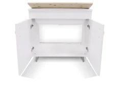 Bissolo Casa Mobili Per Lavanderia<Mobile Lavatoio con 2 ante Bianco