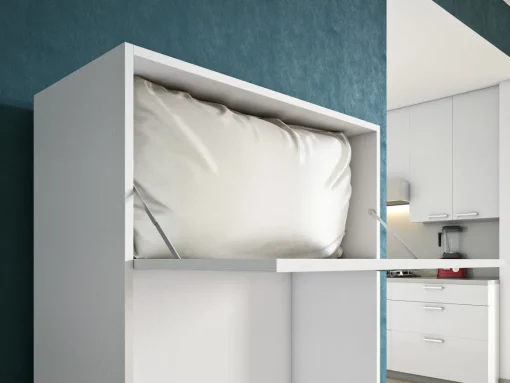Bissolo Casa Letti A Scomparsa<Mobile Letto con Tavolo incluso: Letto con rete e materasso inlcuso