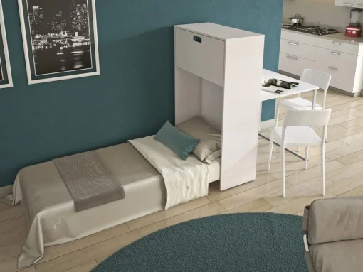 Bissolo Casa Letti A Scomparsa<Mobile Letto con Tavolo incluso: Letto con rete e materasso inlcuso