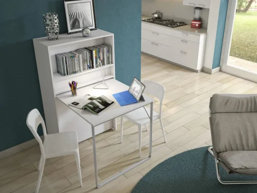 Bissolo Casa Letti A Scomparsa<Mobile Letto con Tavolo incluso: Letto con rete e materasso inlcuso