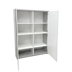 Bissolo Casa Mobili Da Ingresso|Credenze E Vetrine<MOBILE MOD. DOUBLE 4A CEMENTO E OSSIDO BIANCO : vendita online MOBILE MOD. DOUBLE 4A CEMENTO E OSSIDO BIANCO in offerta