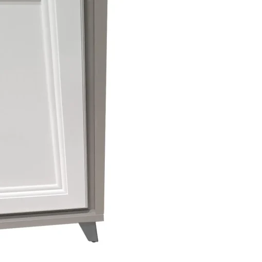 Bissolo Casa Credenze E Vetrine<MOBILE MOD. FOSTER CM 129X45 H.139 TORTORA E BIANCO FRASSINATO in vendita online