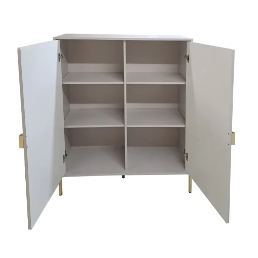 Bissolo Casa Credenze E Vetrine<MOBILE MOD.LOTUS CASHMERE EFFETTO CANNETTATO in vendita online